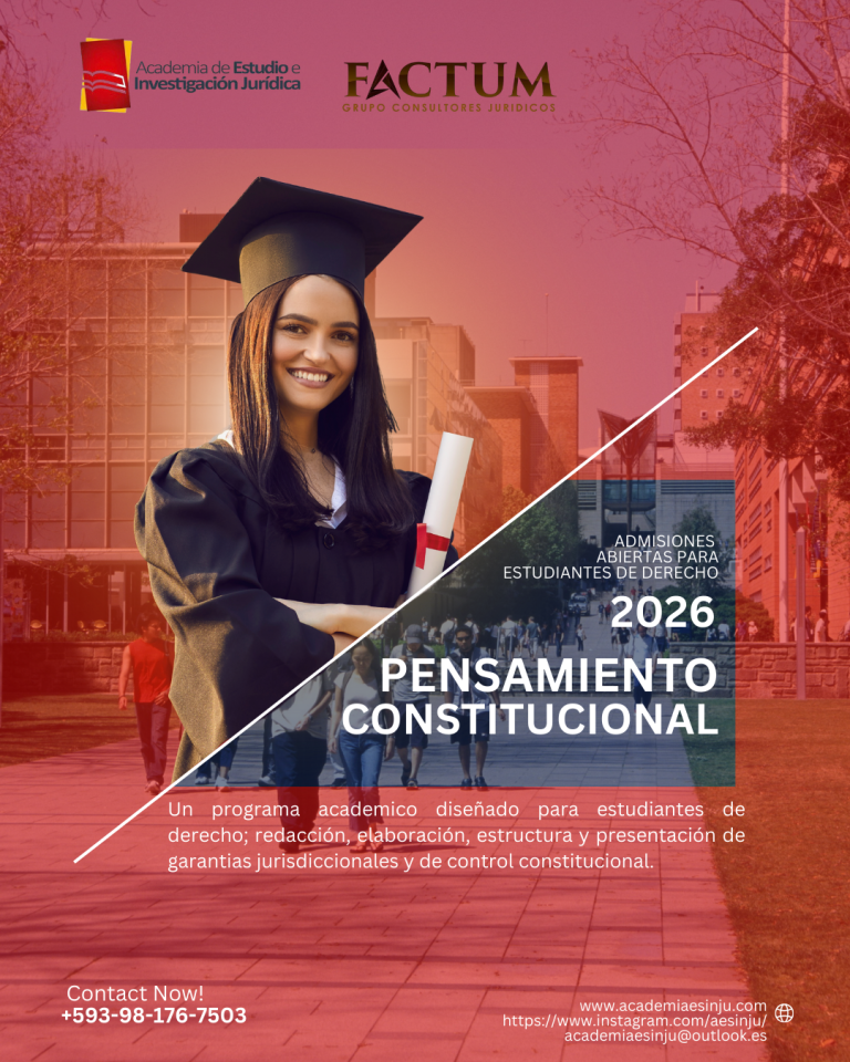 PENSAMIENTO CONSTITUCIONAL PARA ESTUDIANTES DE DERECHO